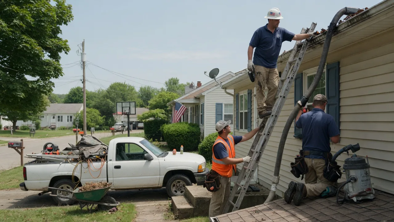 Gutter Installation in Russellville, IN near me